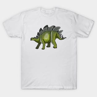 Stegosaurus dinosaur T-Shirt